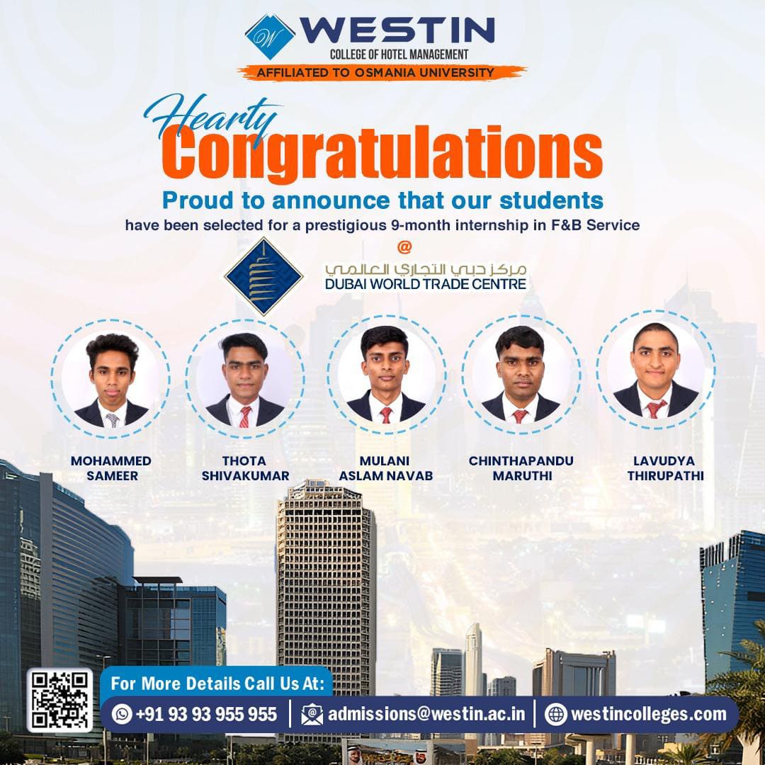 top hotel management colleges in hyderabad